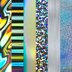 Arc Crafts ETC Papers Holographic Film Cardstock 6"X6" 12/Pkg - Assorted, 6 Designs/2 Each