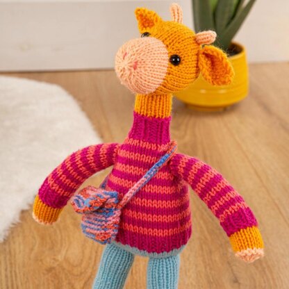 Trudy the Skating Giraffe