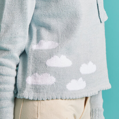 Clouds Knit Sweater  Knitted sweaters, Sweaters, Crochet clothes