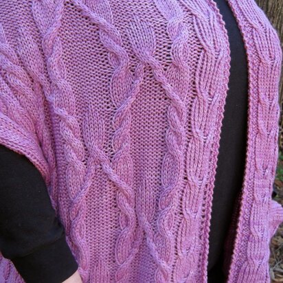 Warm Birr Pocket Shawl