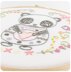 Un Chat Dans L'Aiguille Sacha the Panda Contemporary Printed Embroidery Kit - Multi