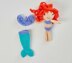 Dia & Mia Mermaid in Red Heart Amigurumi - LM6286 - Downloadable PDF