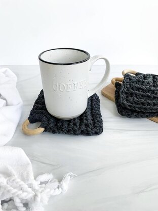 Coaster + Trivet Set