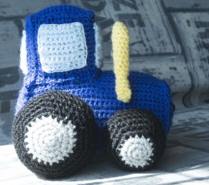 Crochet Pattern Small Tractor