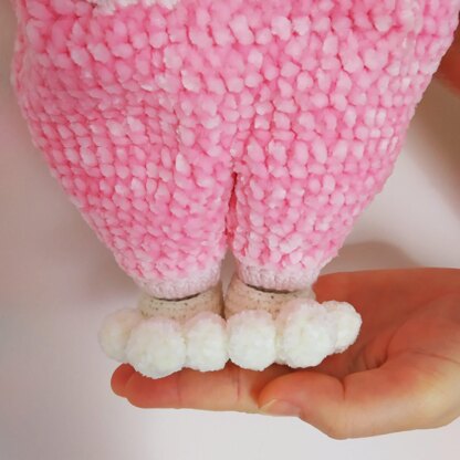 Doll clothes pattern for Lulu, Crochet Bunny doll clothes, Amigurumi doll outfit pattern for a doll 12,6 inch (English, Deutsch, Français)