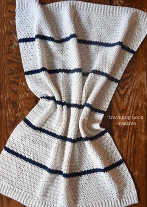 Nantucket Nautical Baby Blanket