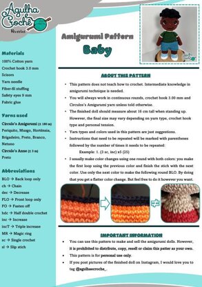 Cocomelon - Cody (Crochet/Amigurumi Pattern)