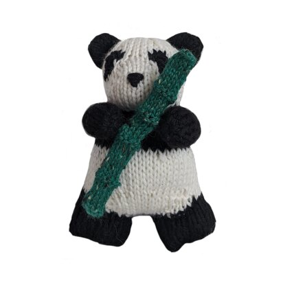 Panda Bear - knitting pattern