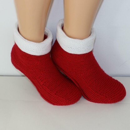 Mens Simple Christmas Boots Slippers