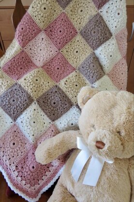 Wrapped in Sunbursts Baby Blanket