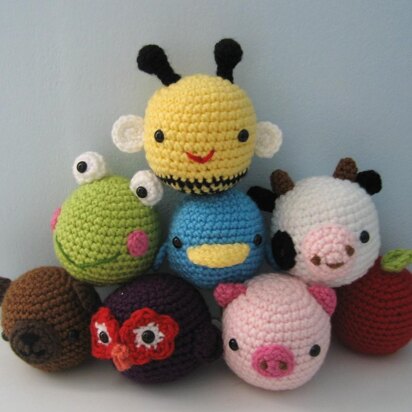 Animal Amigurumi Toys for Baby