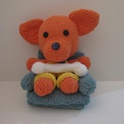 Knitkinz Coral Puppy - knitting pattern