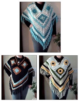 For the Love of Granny Poncho 3