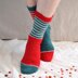 Christmas Capers Socks.