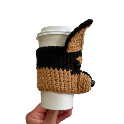 Black Chihuahua Cup Cozy