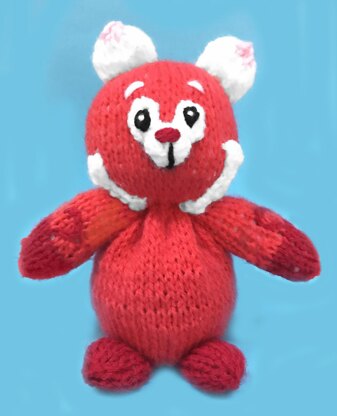 Turning Red Panda choc orange cover / toy