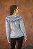 Women's Jumper Reflecting Pool in Universal Yarn Fibra Natura Kingston Tweed - Downloadable PDF