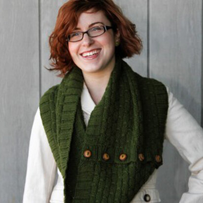 40th Anniversary 13 Gathering In Cowl - Knitting Pattern for Women in Valley Yarns Stockbridg