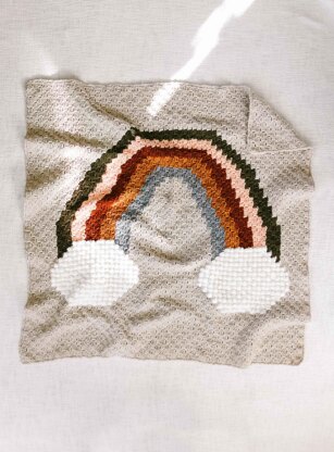 Over the Rainbow C2C Blanket