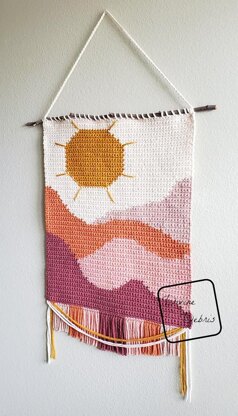 Painted Hills Wall Hanging