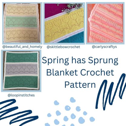 Spring has Sprung Blanket - UK Terms