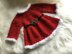 Santa Baby Dress & Cardigan Set N 338