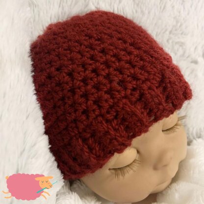 Baby doll hat store crochet pattern