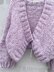 Ruke fluffy cardigan