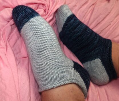 Toe Up Simple Socks No 6