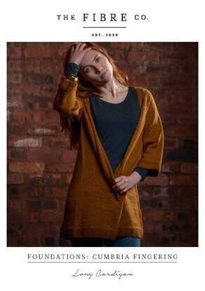 The Fibre Co. Long Cardigan PDF