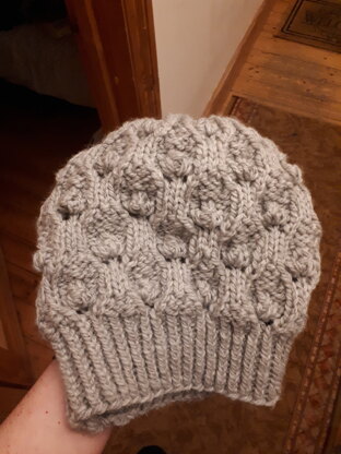 Bobbly hat