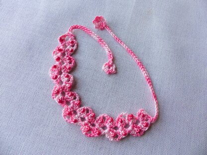 Kid bracelet "Pinky pearls"