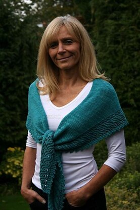 Ho'okipa shawl