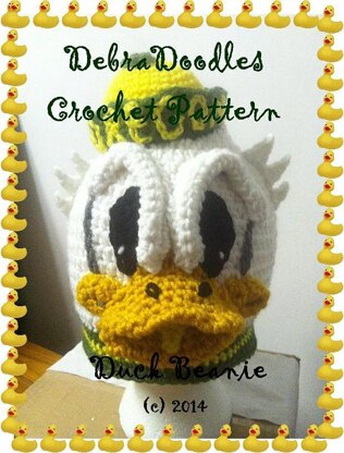 Duck Face Beanie Pattern