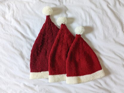 Nicholas - Santa Hat Knitting Pattern