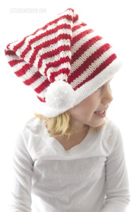 Christmas Striped Stocking Cap