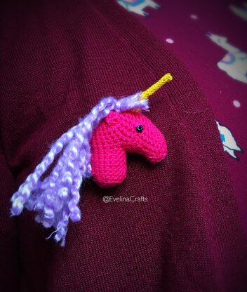 Unicorn keyring