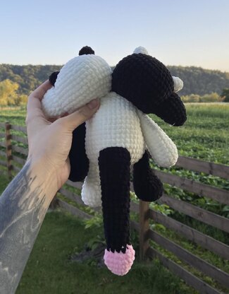Two-headed Baphomet | Crochet Pattern | Fantasy Amigurumi Monster, Angel Demon Toy