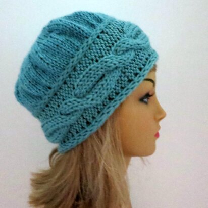 Brianna - A Feminine Hat and Headband in One Pattern