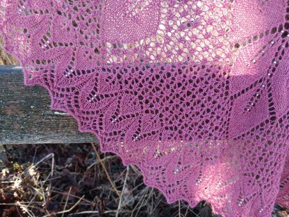 French Maple Shawl