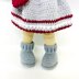 Amigurumi doll, crochet doll Gerda