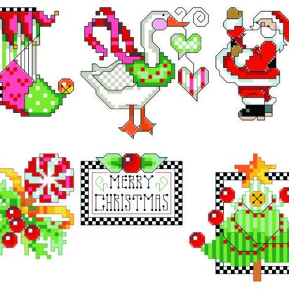 Checkered Ornament Set 1 PDF