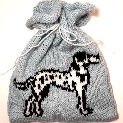 Drawstring Pouch - Dalmation