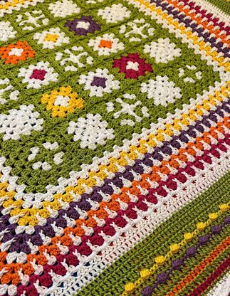 Spring in Bloom Baby Blanket