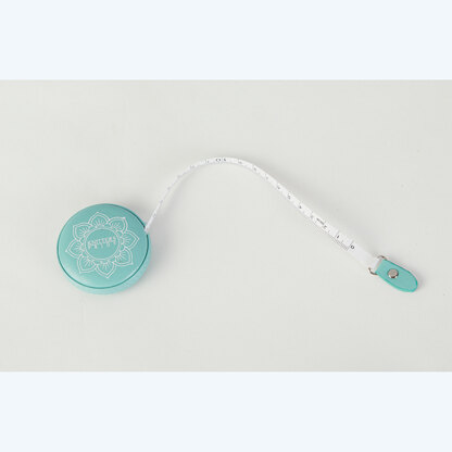 Knitter's Pride The Teal Retractable Tape Measure