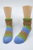 Striped Ribbed Tube Socks