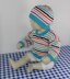 Baby Summer Stripe Sweater and Beanie