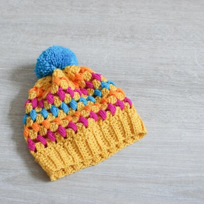 Granny Dot Hat & Scarf