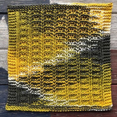 Scurry Dishcloth - knitting pattern