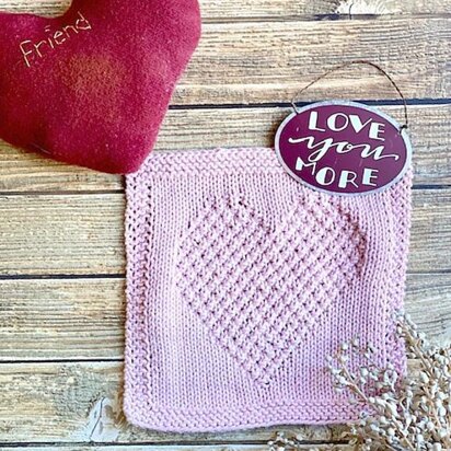 I Heart You Dishcloth